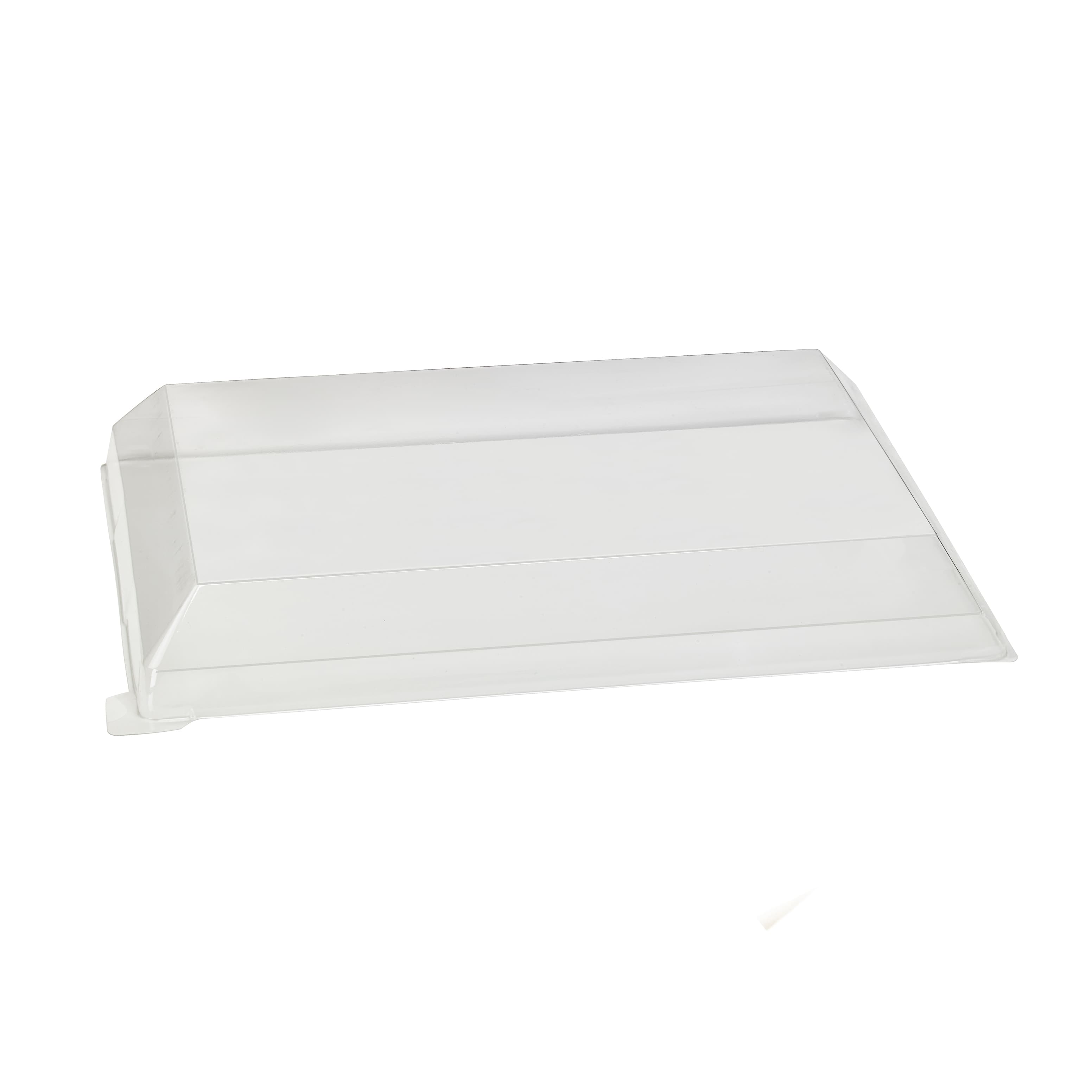 Klarity Lid 14.9X10.7X1.18 IN Plastic Translucent Green For Container 25 Count/Pack 2 Packs/Case 50 Count/Case