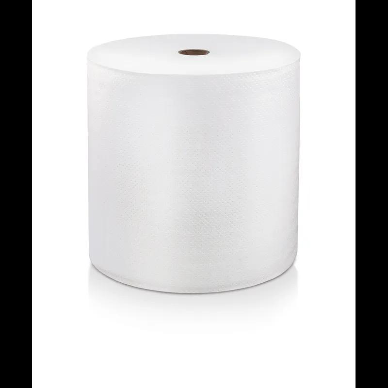 NVI Locor® Roll Paper Towel 7IN 600 FT 1PLY White Hardwound 6 Rolls/Case