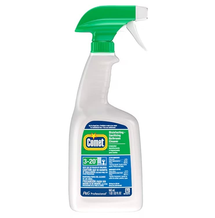 Comet Restroom Cleaner Disinfectant & Sanitizer 32 OZ RTU 1/Case