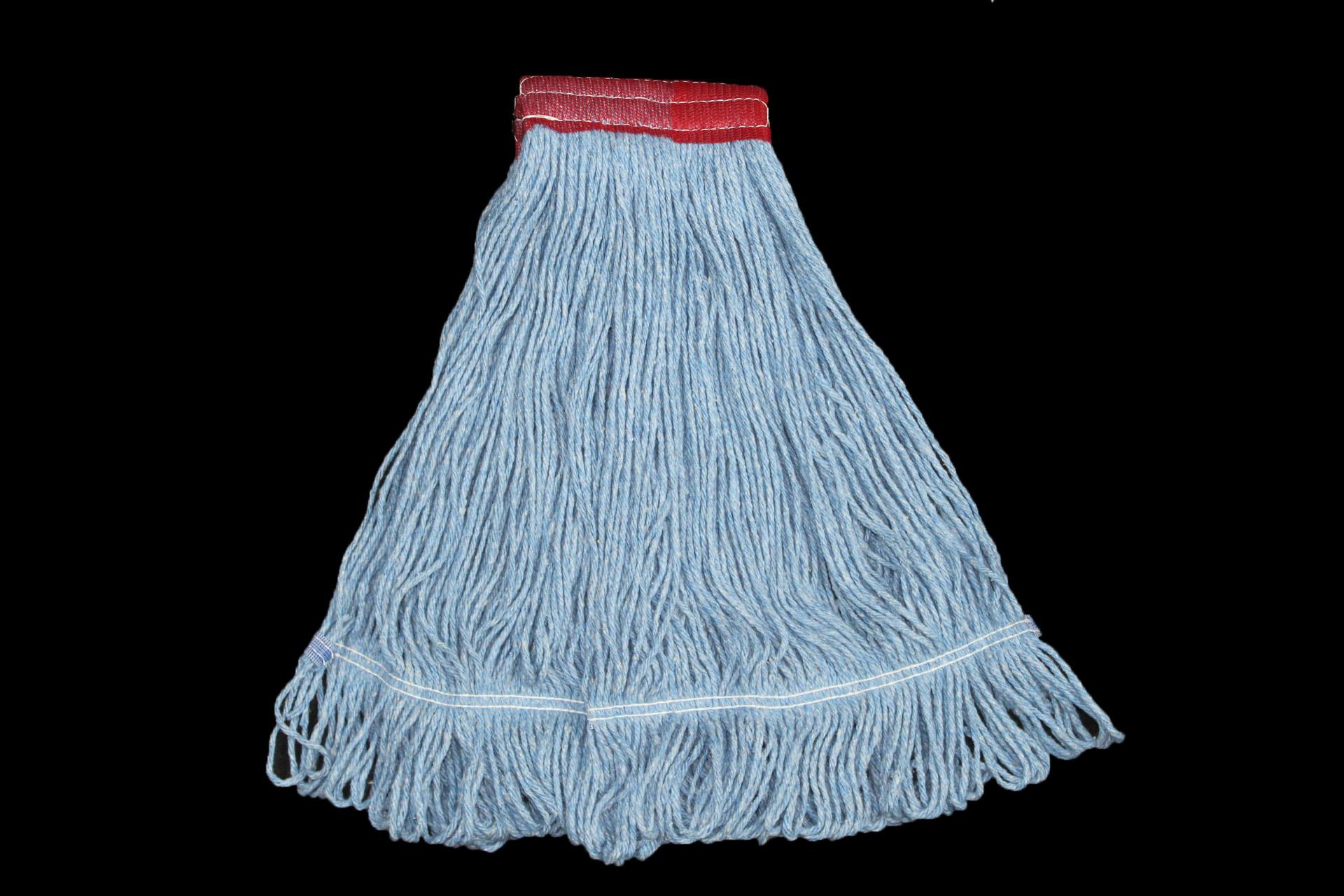 Mop Head Medium (MED) Blue Loop 12/Case