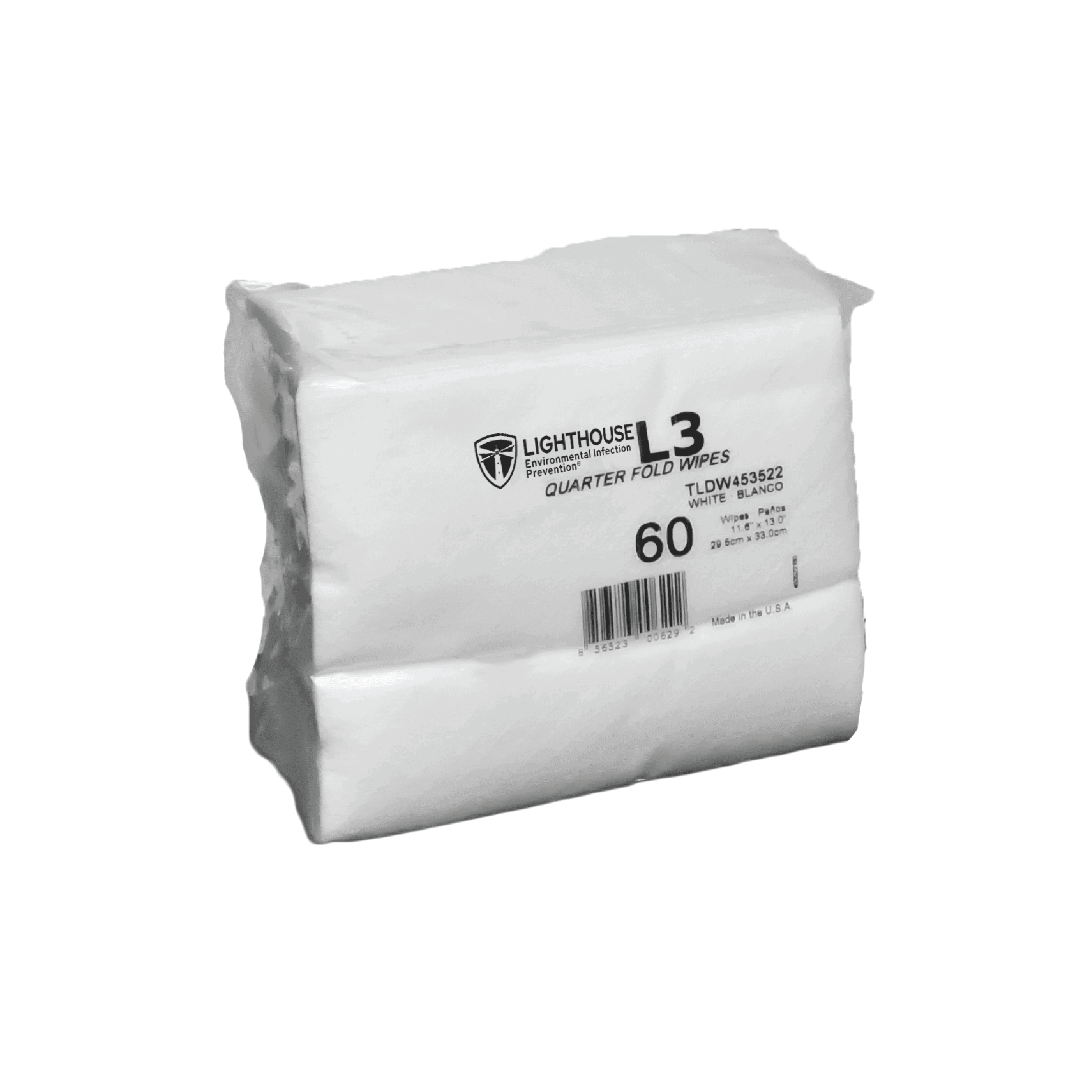 Trust Cleaning Cloth White 1/4 Fold Disposable Dry 960/Case