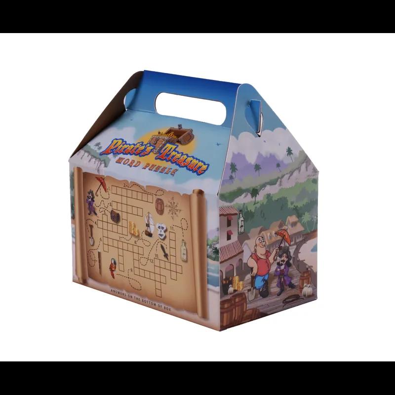 Lunch Take-Out Box Barn Paper Pirate's Treasure 96/Case