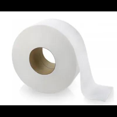 Livi® Toilet Paper & Tissue Roll 3.3IN X1000FT 2PLY White Jumbo (JRT) 12 Rolls/Case
