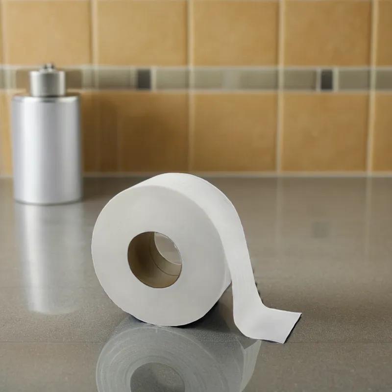 Livi® Toilet Paper & Tissue Roll 3.3IN X1000FT 2PLY White Jumbo (JRT) 12 Rolls/Case