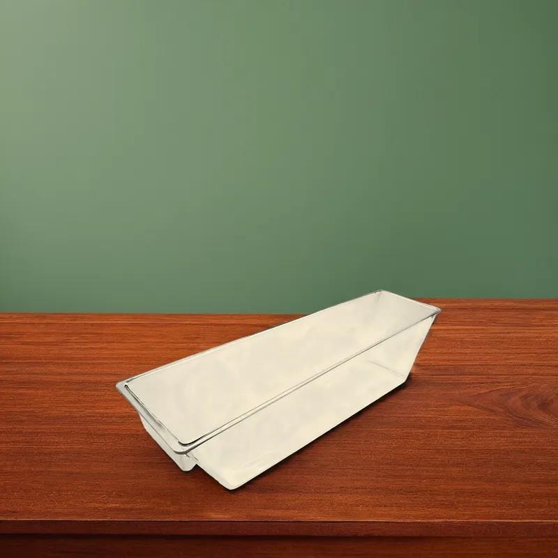 Bulk Bin 11X27X7 IN 1 Compartment Clear Rectangle PET 1/Each