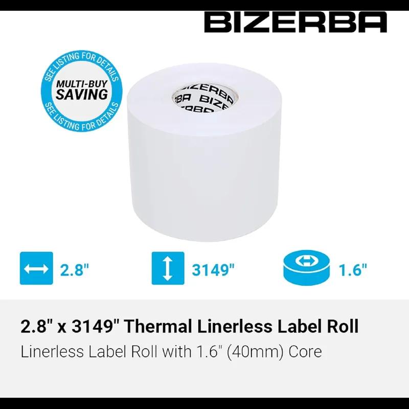 Label Linerless 30/Case