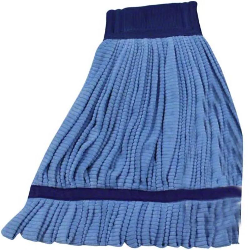 HOSPECO® Tube Mop 18 OZ Blue Microfiber 5IN Headband 12/Case