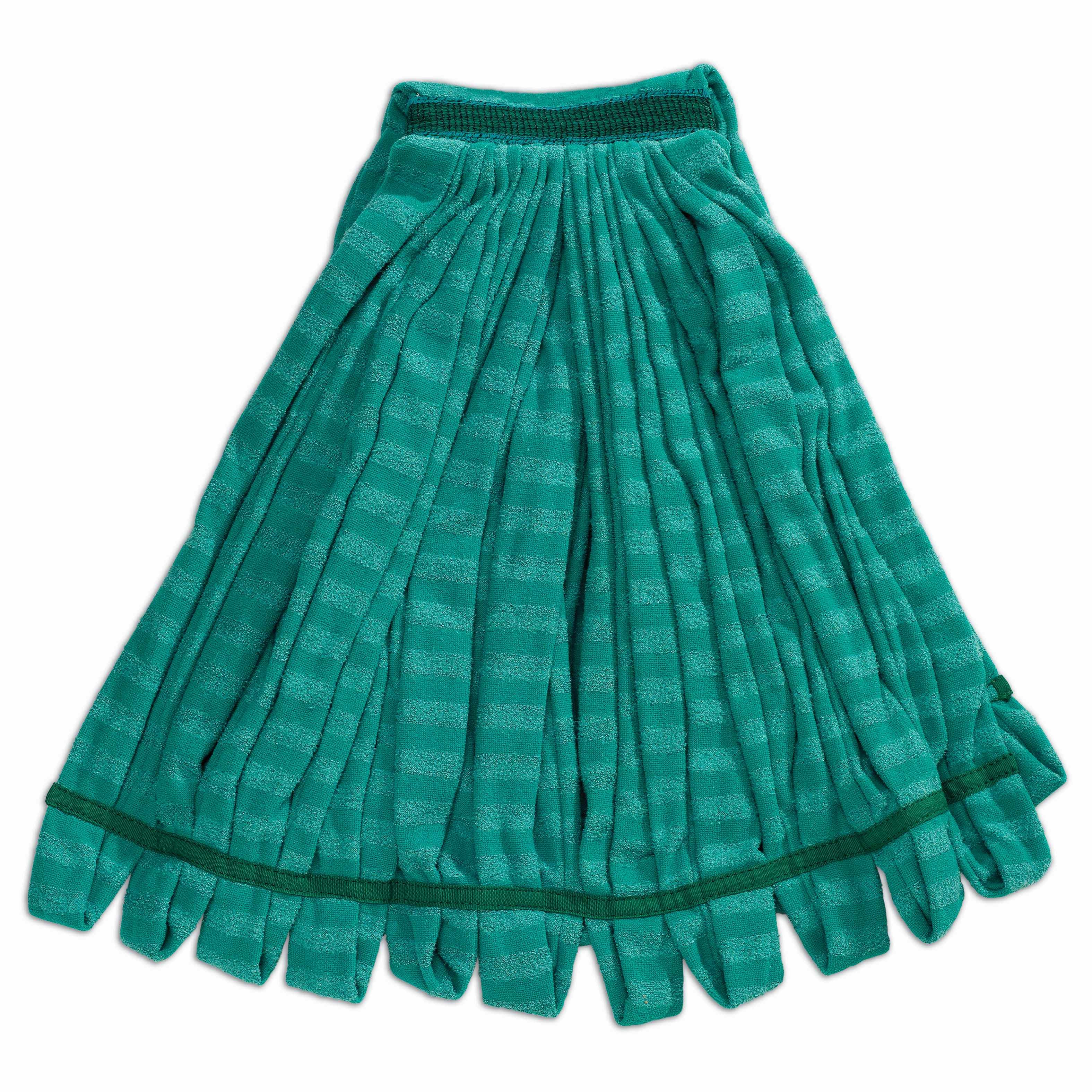 Web Foot® Mop Medium (MED) 20 OZ Green Microfiber 1IN Headband 1/Each