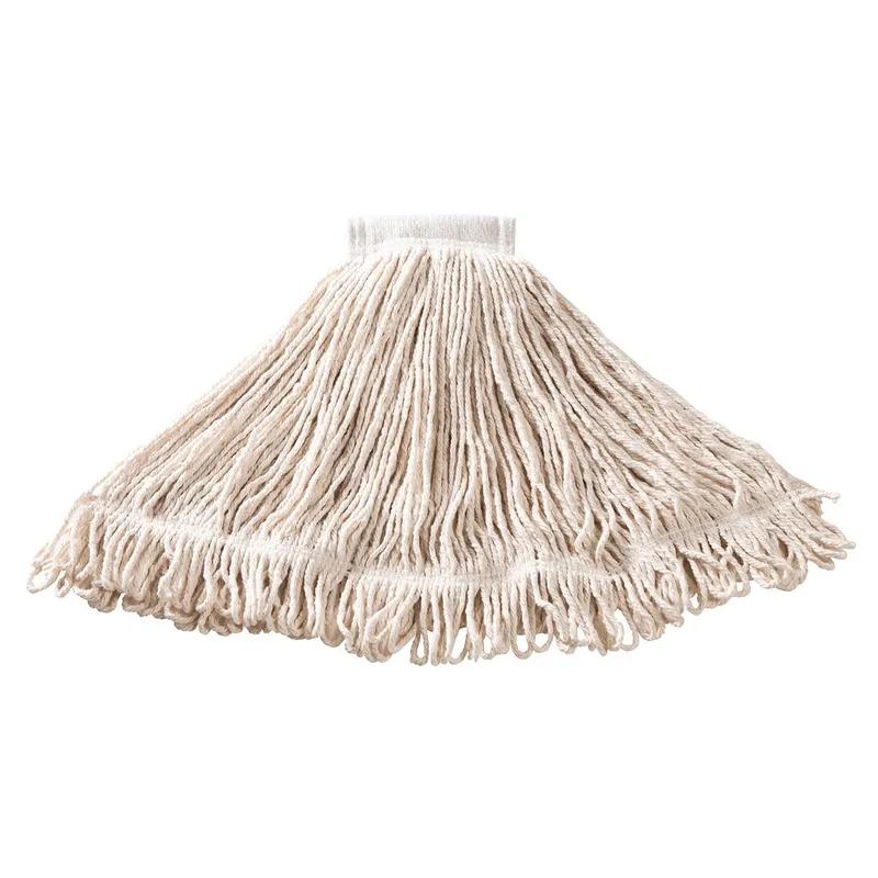 Super Stitch® Mop Large (LG) 24 OZ White Cotton Loop End 5IN Headband 1/Each