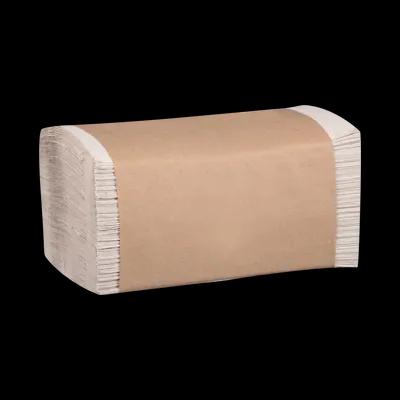 Folded Paper Towel Kraft Single Fold 334 Sheets/Pack 12 Packs/Case 4008 Sheets/Case
