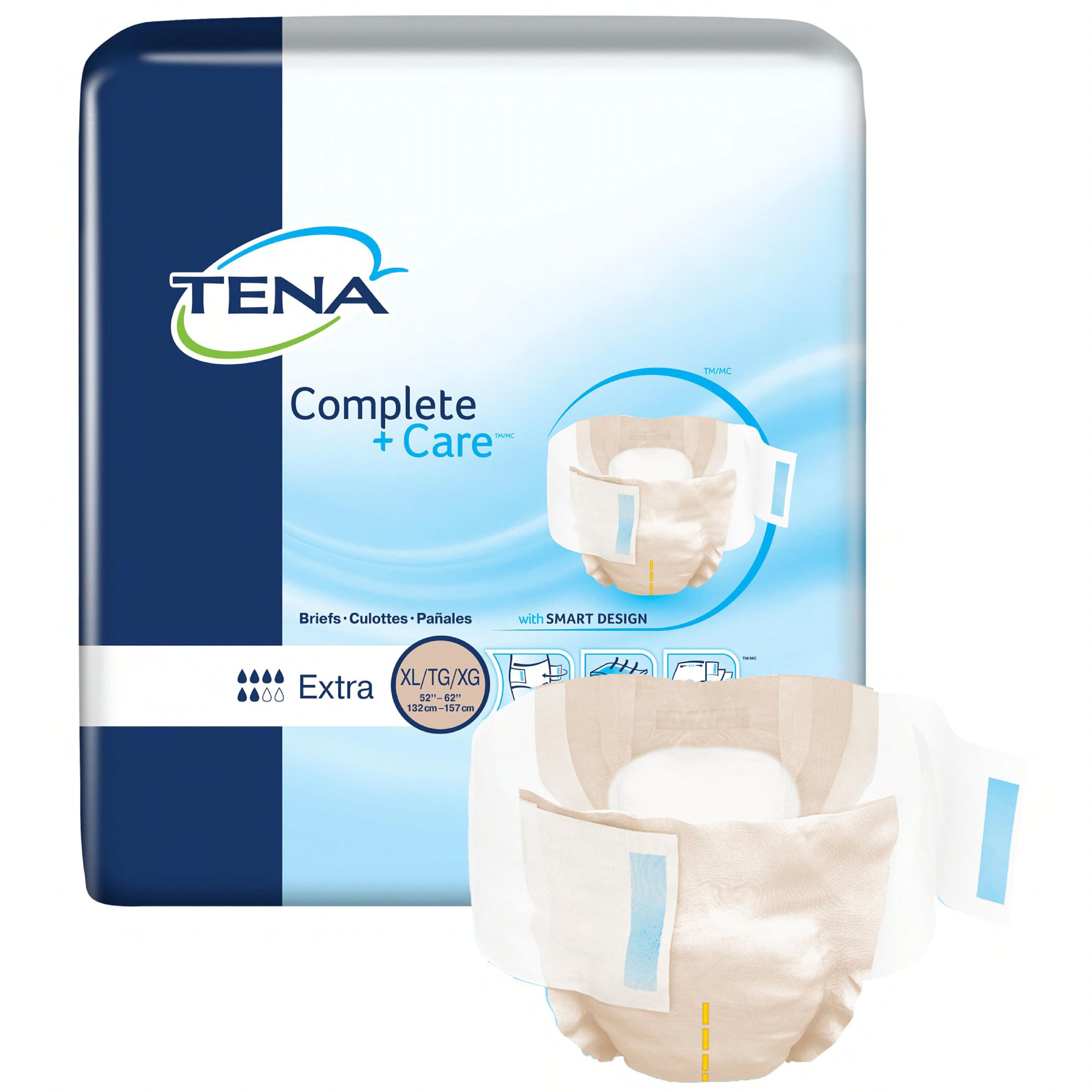 TENA® Complete +Care Underwear XL Brief 72/Case