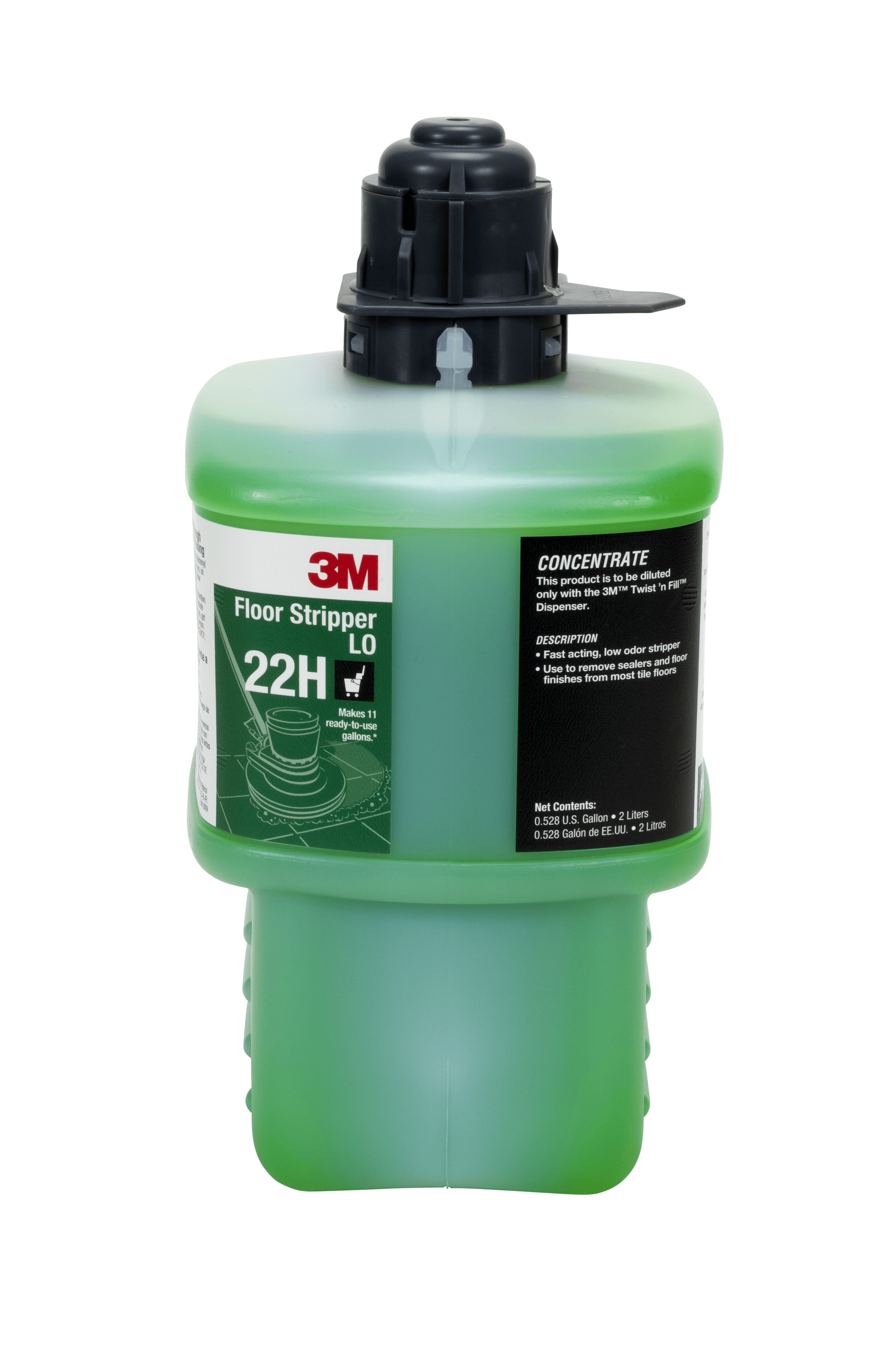 3M™ 22H Floor Stripper 2 L Liquid 6/Case