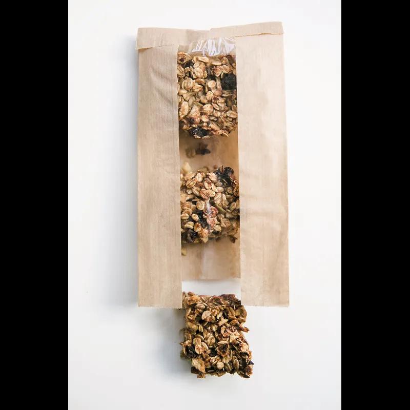 Bag 11X7.1X2.8 IN Paper Kraft With Window Microwave Oven Safe Freezer Safe 1000 Count/Pack 1 Packs/Case 1000 Count/Case