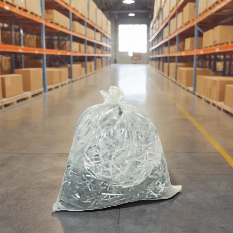 Can Liner 23X22.5X53 IN Clear Plastic 2MIL 100/Case