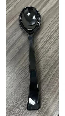 Serving Spoon 10 IN Plastic Black 100/Case