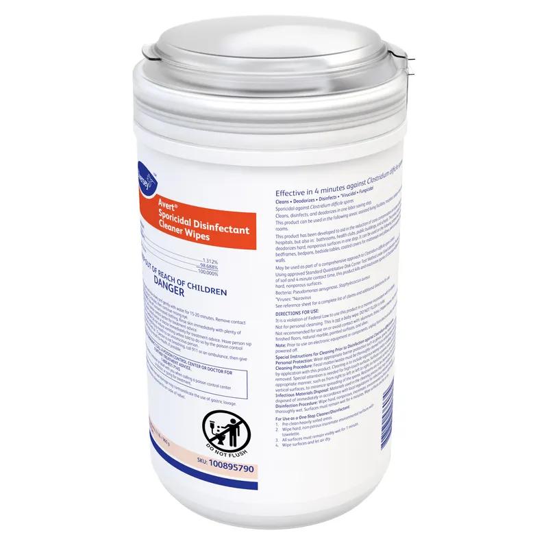 Avert® One-Step Disinfectant Multi Surface Wipe Bleach-Based Sporicidal 160 Count/Pack 12 Packs/Case 1920 Count/Case