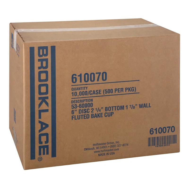 Baking Cup 6 IN Paper Fluted 10000/Case