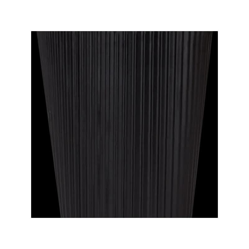 Karat® Hot Cup 12 OZ Paper Black 90MM Rippled 500/Case