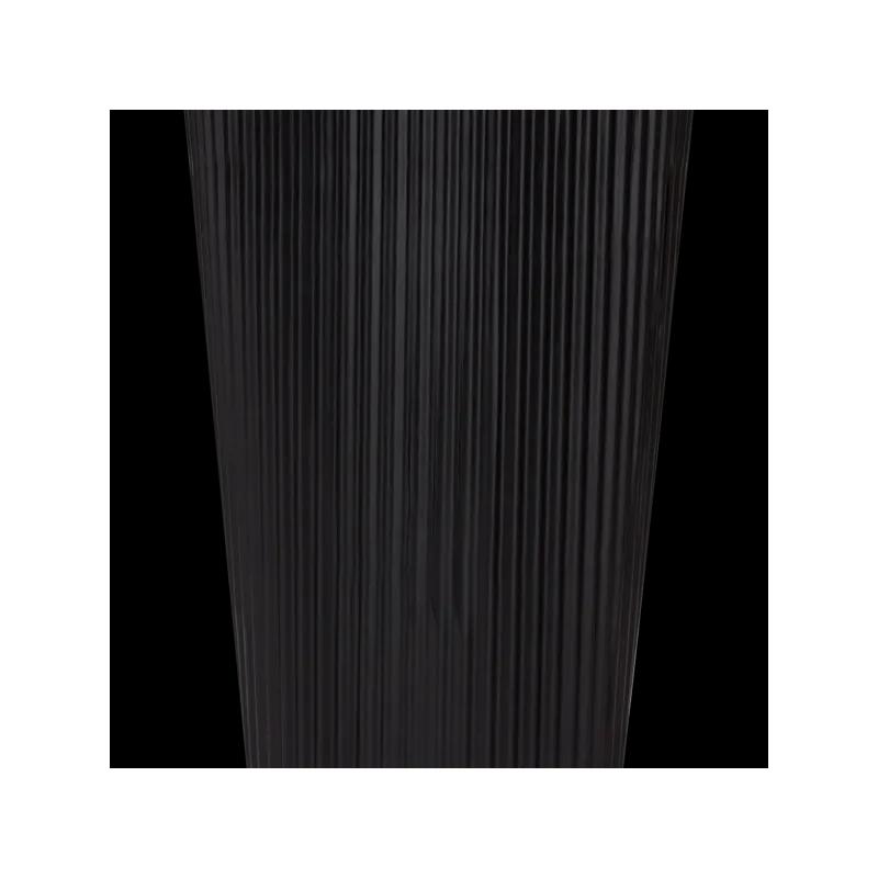 Karat® Hot Cup Insulated Ripple 16 OZ Double Wall Poly-Coated Paper Black 500/Case