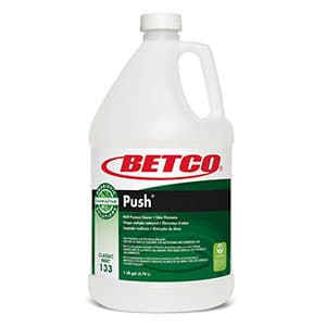 Push® Floor Cleaner 1 GAL Multi Surface Neutral RTU Liquid Enzymatic Enzymatic Non-Flammable 300 CFU/GAL 4/Case