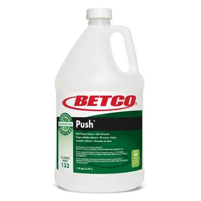 Green Earth® Push® New Green Floor Cleaner Drain Maintainer 1 GAL Multi Surface Concentrate Enzymatic 4/Case