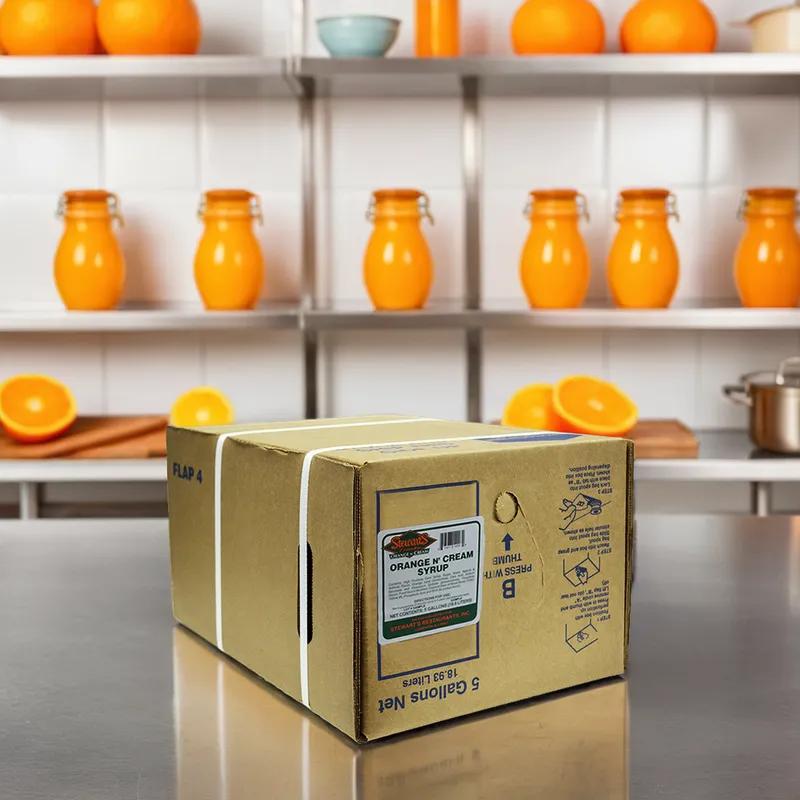 Orange Cream Syrup 5 GAL 1/Case