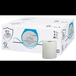 CellySoft® Roll Paper Towel 10 IN TAD Paper White Hardwound 6 Rolls/Case