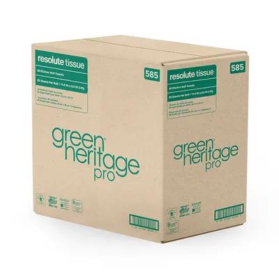 Green Heritage Pro Household Roll Paper Towel 2PLY 85 Sheets/Roll 30 Rolls/Case 2550 Sheets/Case