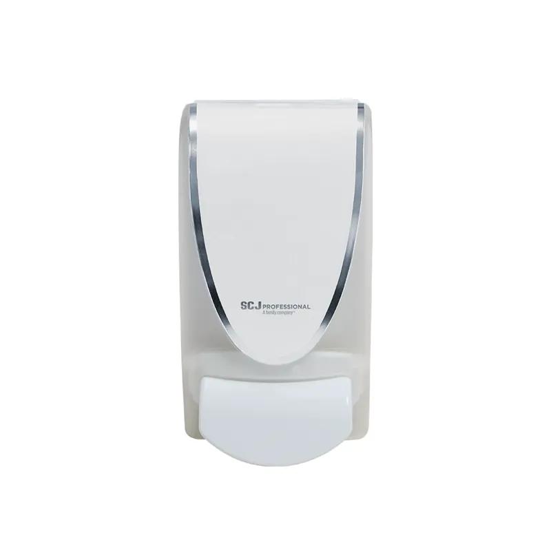 Proline Curve Hand Sanitizer & Soap Dispenser 1000 mL White Plastic Manual Surface Mount 1/Each