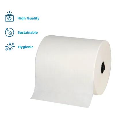 enMotion® Roll Paper Towel Flex 8X8.2 IN 550 FT 1PLY White Standard Roll 6.7IN Roll 6 Rolls/Case
