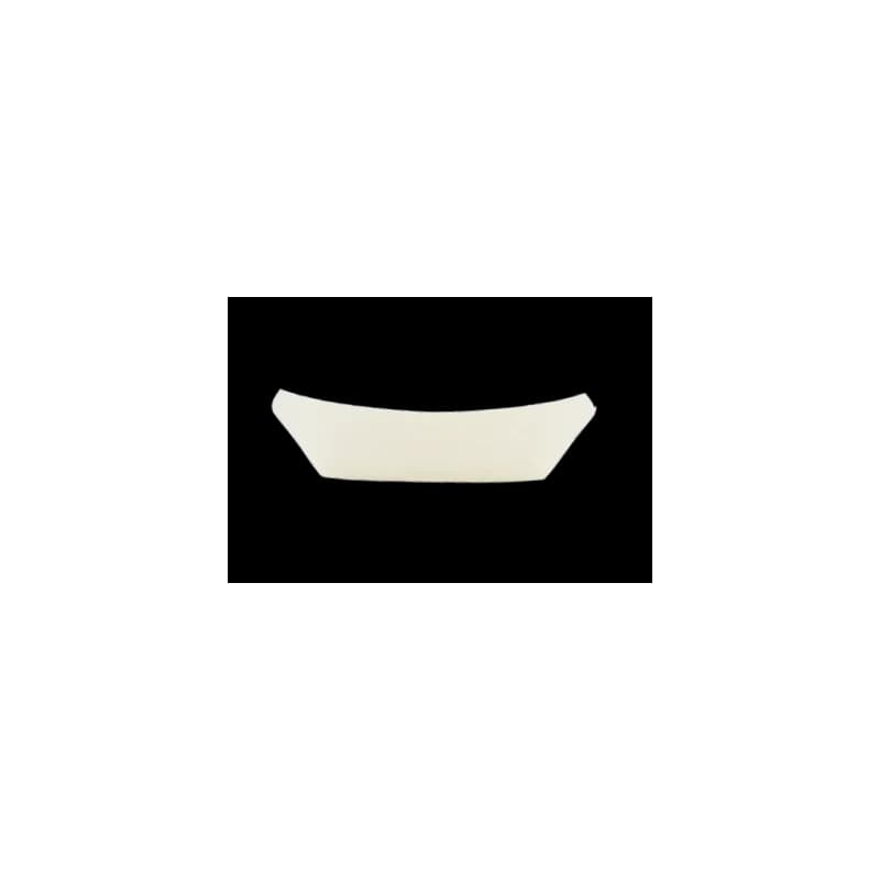 Food Tray 2.5 LB Paper White Rectangle 500/Case