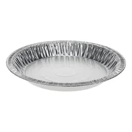 Pie Plate 29.5 OZ 10X1.14 IN Aluminum Silver Round Extra Deep 400/Case