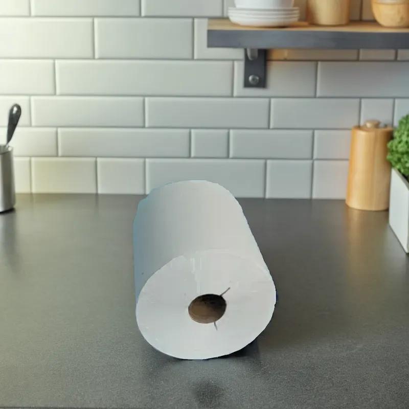 Roll Paper Towel 800 FT White Standard Roll Y-Notch 6 Rolls/Case