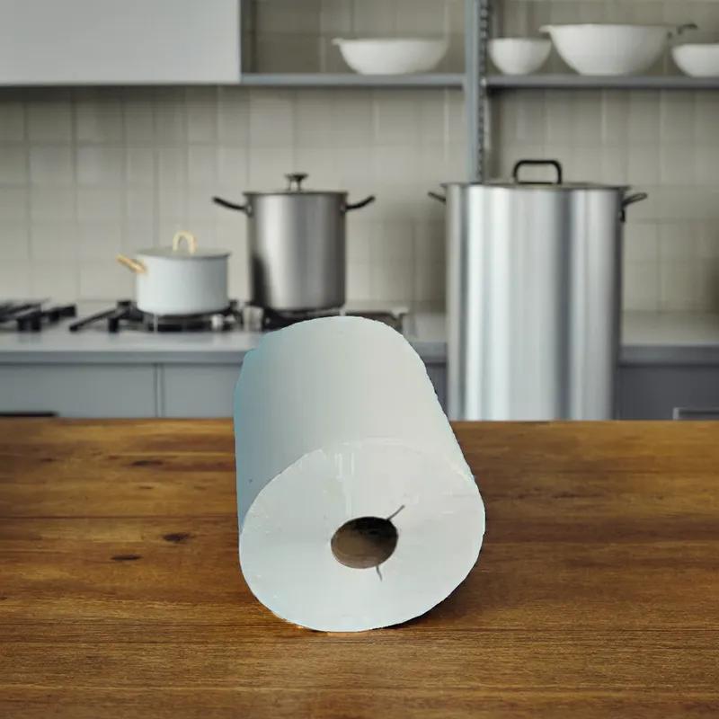 Roll Paper Towel 800 FT White Standard Roll Y-Notch 6 Rolls/Case