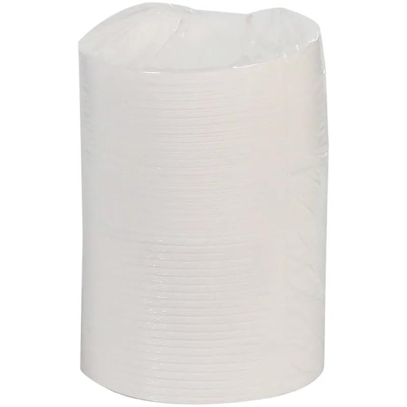 Placesetter® Plate 6X0.6 IN Foam White Non-Absorbent Durable Cut Resistant 1000/Case