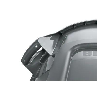 Brute® 1-Stream None Trash Can 24X24X31.5 IN 44 GAL 176 QT Gray Round Plastic Self-Venting Stationary Food Safe 1/Each