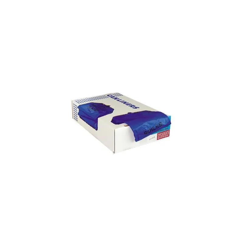 Heritage Can Liner 30X43 IN Blue LLDPE 1.3MIL 200/Case