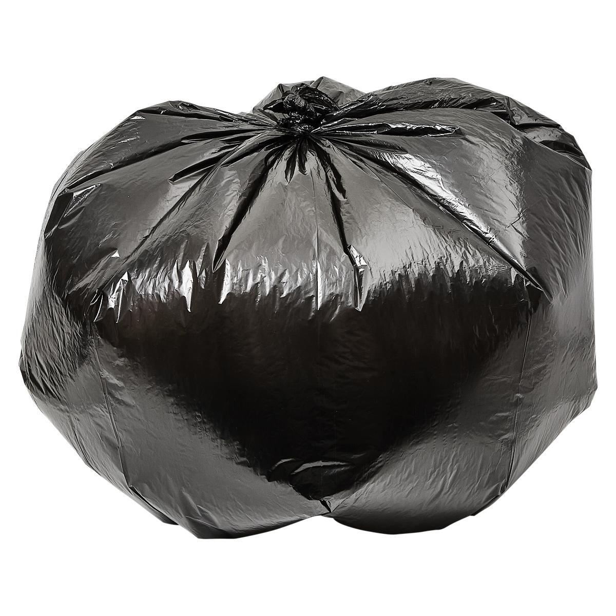 Victoria Bay Can Liner 30X37 IN Black Plastic 10MIC 500/Case