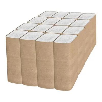 Folded Paper Towel 9.25X9.5 IN White Multifold 250 Sheets/Pack 16 Packs/Case 4000 Sheets/Case