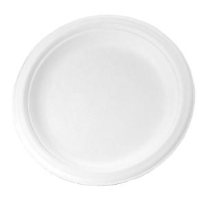 Harvest Fiber® Plate 6 IN Plant Fiber White Microwave Safe 1000/Case