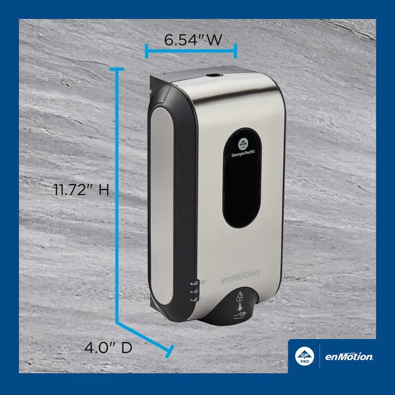 enMotion® Soap Dispenser Foam Silver Touchless For enMotion Gen2 1/Each