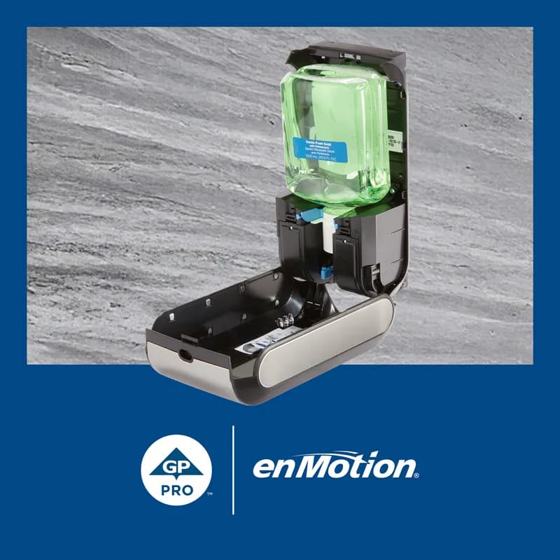enMotion® Soap Dispenser Foam Silver Touchless For enMotion Gen2 1/Each