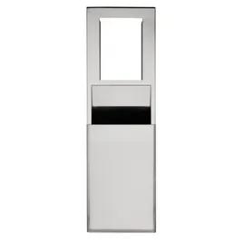 Georgia-Pacific Pro® Trash Can Silver Stainless Steel Recessed 1/Each