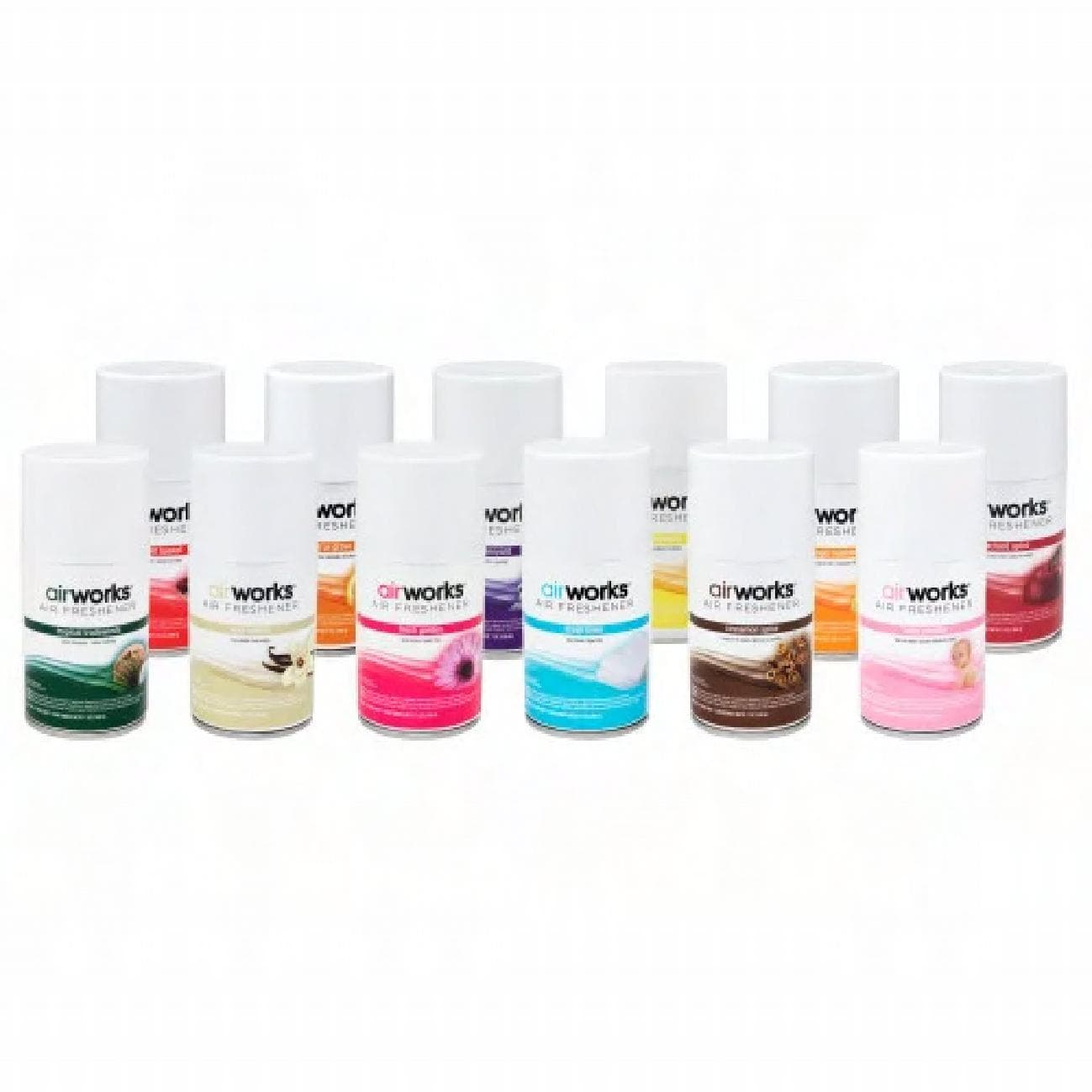 HOSPECO® AirWorks® Air Freshener Kit Aerosol Metered Refill Assorted 12/Case