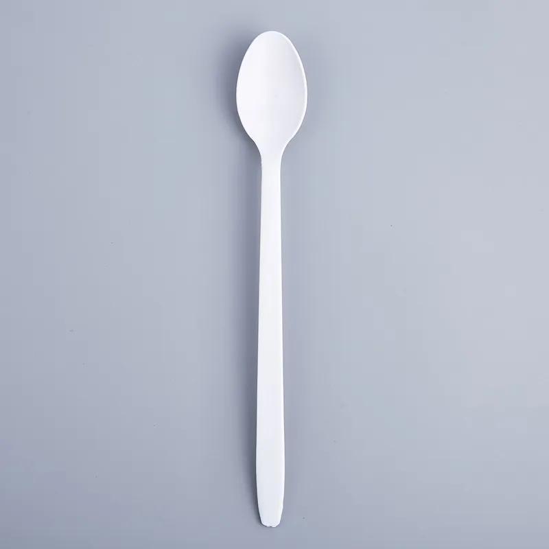 Victoria Bay Sundae Spoon 8 IN PP White Medium Weight 1000/Case
