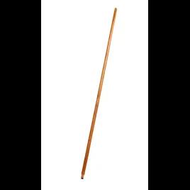 Mop Handle 0.938 IN 60IN Wood Threaded Lacquered Threaded 1/Each