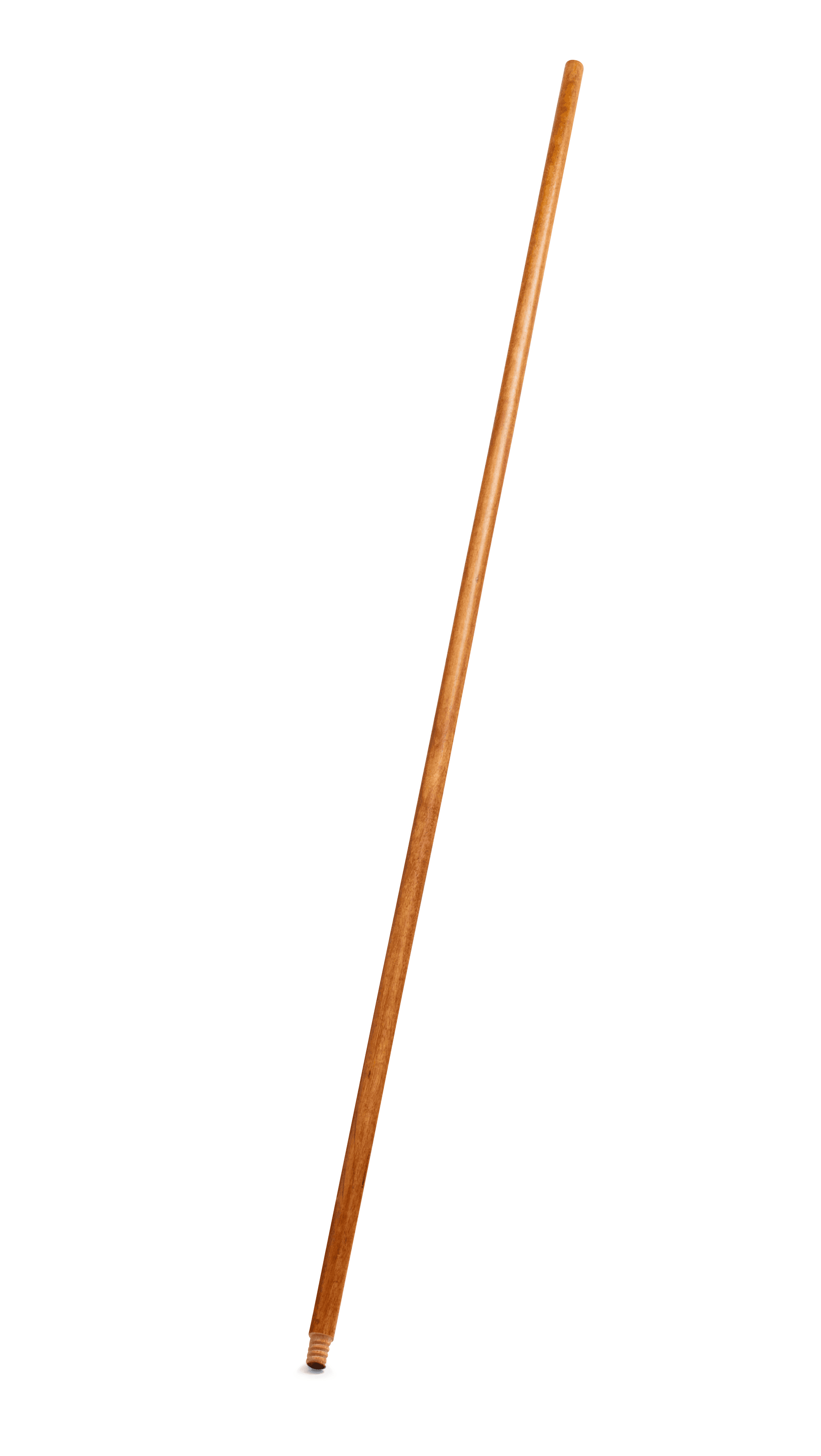 Mop Handle 0.938 IN 60IN Wood Threaded Lacquered Threaded 1/Each
