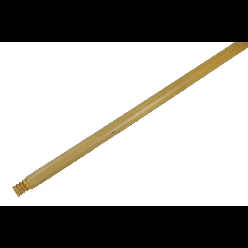 Mop Handle 0.938 IN 60IN Wood Threaded Lacquered Threaded 1/Each