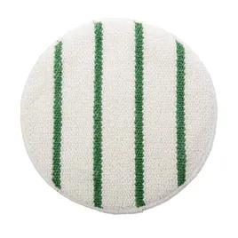 Carpet Bonnet 19 IN White Green Polyester Cotton 1/Each
