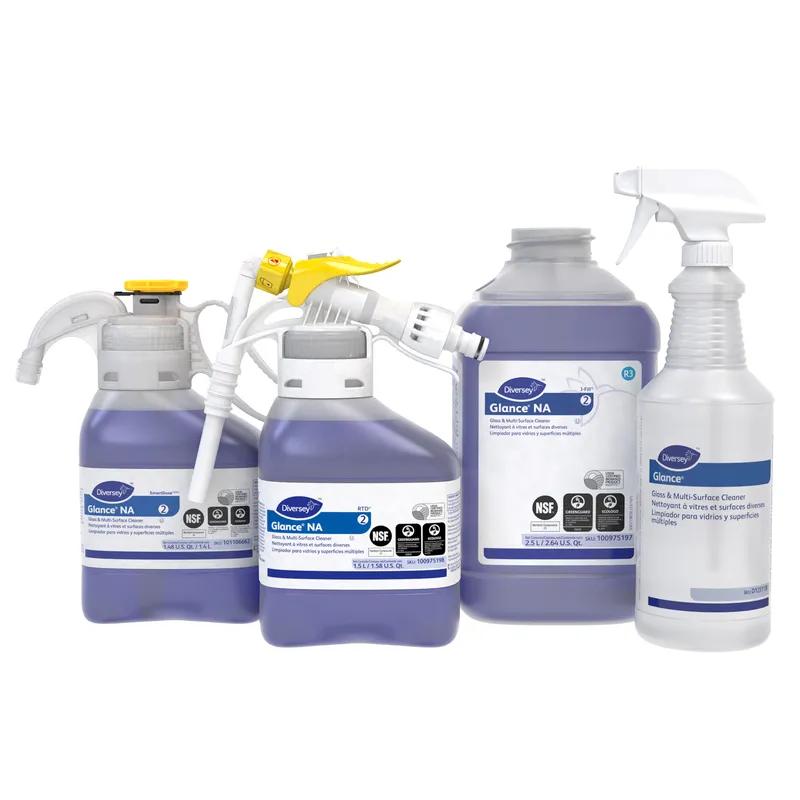 Glance® NA Odorless Window & Glass Cleaner 2.5 L Multi Surface Liquid Concentrate Non-Ammoniated Kosher For J-Fill® 2/Case